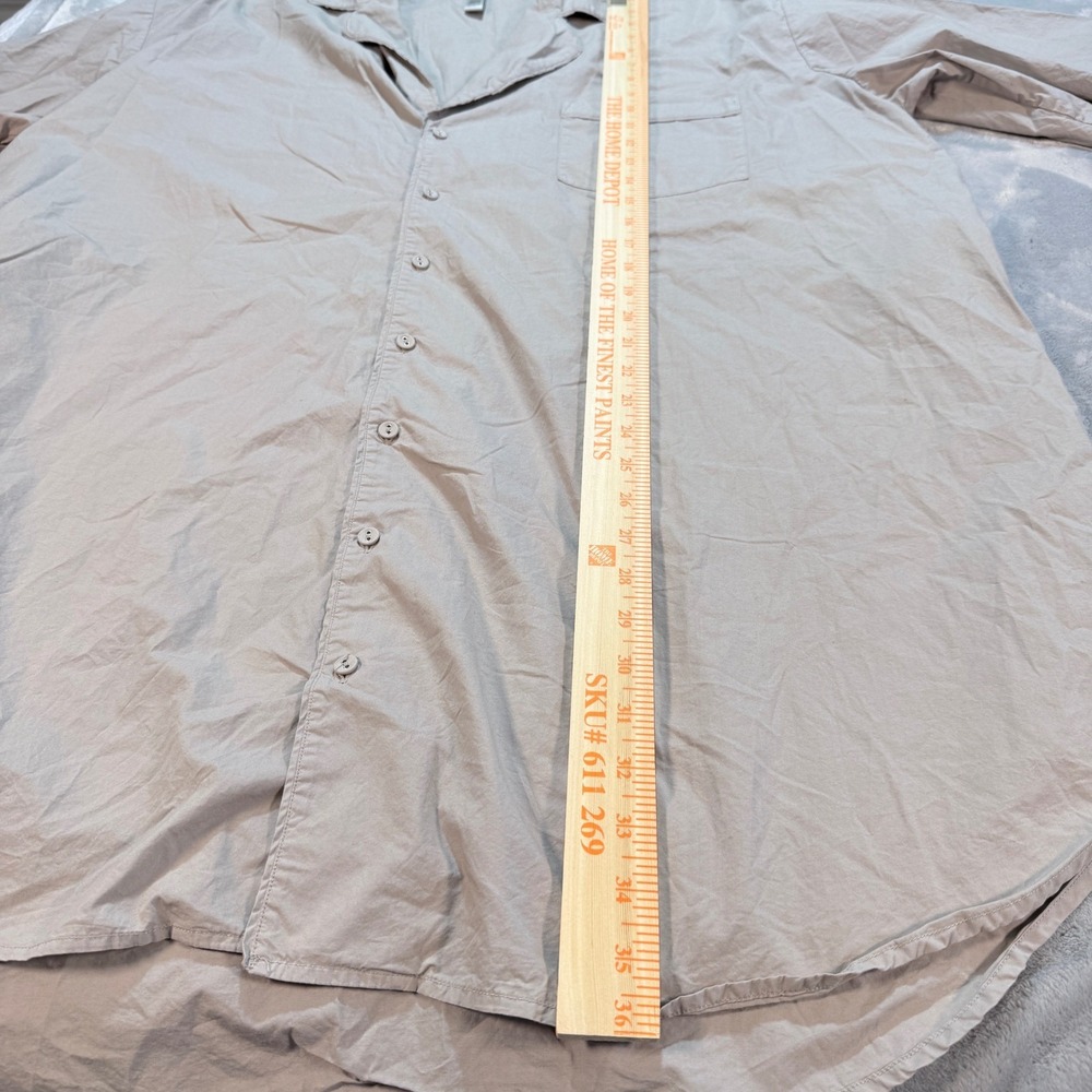 SKIMS Gray Button-Up Pajama Top - Picture 4 of 5
